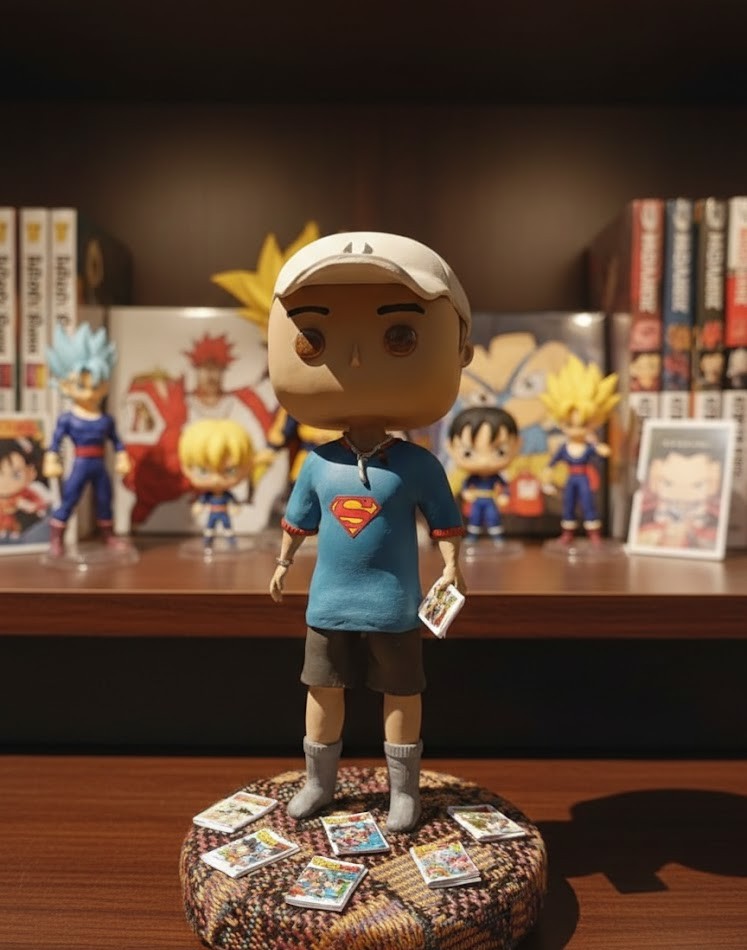 Anime Figure em Biscuit