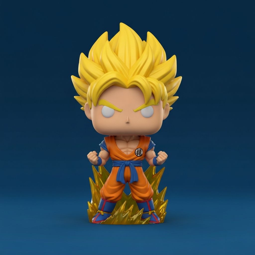 Goku Super Saiyajin - Dragon Ball Z